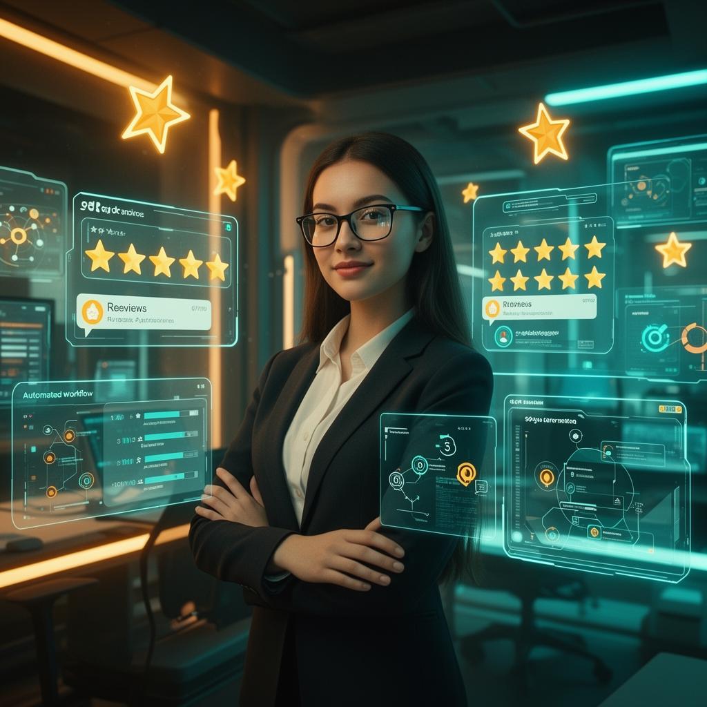 AI asszisztens Google értékelés dashboarddal
