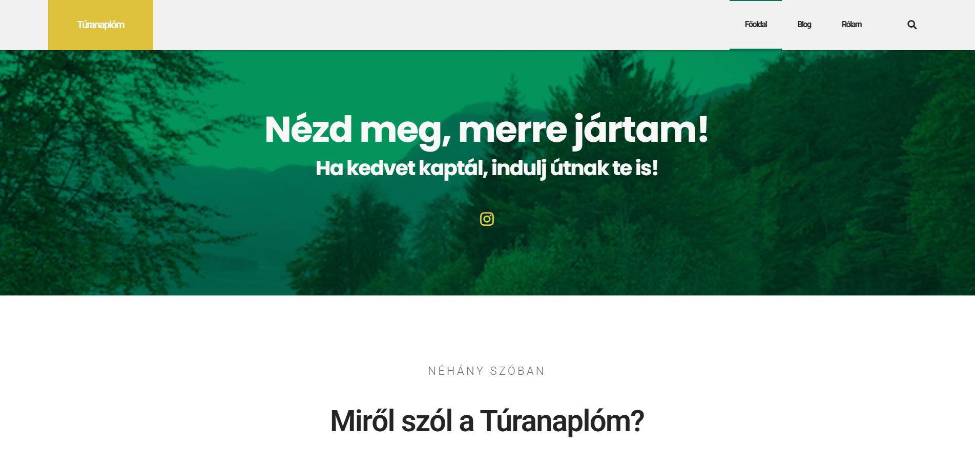 Túranaplóm