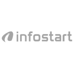 InfoStart - InfoRadio logo - Flybuilt megjelenés